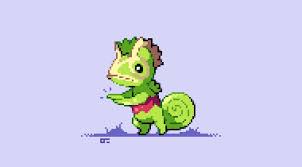 For the green tfg figure based on red, see green. Ollie Jamie On Twitter Kecleon Lizard Based Pokemon For Pixel Dailies Pixel Dailies Pixelart