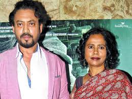 My husband is a warrior: Irrfan Khan S Wife Sutapa Sikdar Opens Up About Her Husband S Illness Filmfare Com