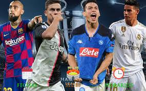 Hemos reaccionado con kiwi al sorteo de octavos de final de la uefa champions league en el que al fc barcelona le ha. Champions League Horarios Y Fechas De Los Octavos De Final 2020 Mediotiempo