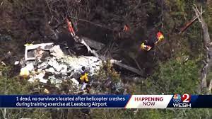 1 dead, no survivors located after helicopter crash near leesburg airport, fire officials say. 4 Confirmed Dead After Helicopter Crash In Leesburg Officials Say