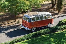 Image result for Brown Beige 1950 VW Bus