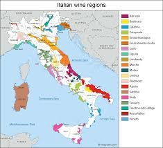 While the region is often mentioned as a whole, it's easier to classify the wines of this region in two distinct areas. Italy Map Of Vineyards Wine Regions