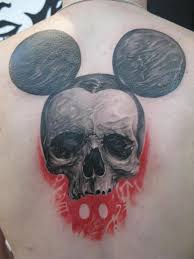 Free shipping on orders over $25 shipped by amazon. Fantasy Skull Back Mickey Mouse Tattoo By Elvin Tattoo