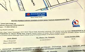 Cukup lengkapi persyaratannya dan silahkan tunggu semua proses selesai, kamu akan segera memiliki rekening di bri. Jadi Betullah Dividen Saham Bank Rakyat 15 Ariff Shah
