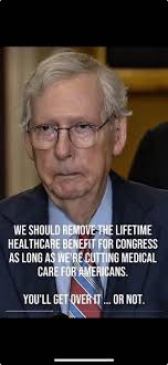 I could get behind this!!! WE SHOULD REMOVE THE LIFETIME HEALTHCARE BENEFIT  FOR CONGRESS AS LONG AS WE'I RE CUTTING MEDICAL CARE FORAME FOR  ORAMERICANS. ERICANS. YOU'LL GET QVERNT ...ORNOT. ...OR NOT.