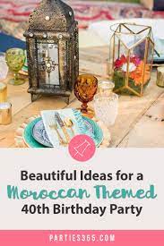 Free shipping on orders over $25 shipped by amazon. Beautiful Ideas For A Moroccan Themed 40th Birthday Party Parties365
