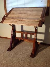An Architect S Table In Idaho The Unplugged Woodshop Toronto Architect Table Wood Drafting Table Art Table