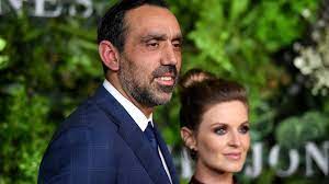 Adam goodes and his wife natalie are travelling to the flinders ranges to bury their placenta from the birth of their daughter adelaide under a tree, a custom that carries great significance for. Adam Goodes And Wife Natalie Croker Welcome Baby Daughter Adelaide