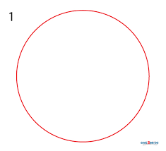 It has divided the circle into 4 parts. How To Draw A Volleyball Step By Step Pictures