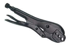Finally have peace of mind that nothing locked into our welding vise grips will budge during welding and/or cutting at all. 2 Wide Hole Hand Held Crimping Tool Vise Grip Type Tool C 5 Homelectrical Com