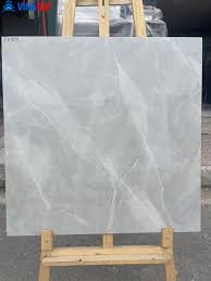 Gạch ốp lát Ấn Độ 80x80cm ID809 vân đá ghi bóng - VinaBAT