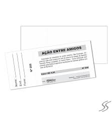 Rifa De Acao Entre Amigos 6 5 X 14cm Impressao Preto E Branco Numerada Blocos Com 50 Folhas Grafica Expanssiva