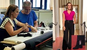 Foi em 2003, na rtp. Orgulhosa Tania Ribas De Oliveira Exibe Botas Feitas Por Si