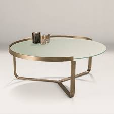 5 out of 5 stars. Eclipse Coffee Table Circular 12mm Frosted Tempered Glass Top Set Within Stainless Steel Frame In Brushed Coffee Table Glass Coffee Table Steel Coffee Table