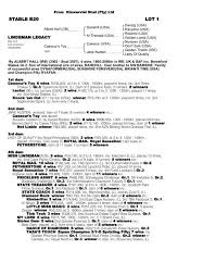 You are here » bellezas asiaticas y el harem » silver agencies. Stable B20 Lot 1 Thoroughbred Breeders Association