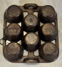 Maybe you would like to learn more about one of these? Sold Price 3 Cast Iron Baking Pans To Include Wagner 8 Cup Muffin Cupcake Pan 12 3 4 L X 7 W April 2 0119 10 00 Am Edt