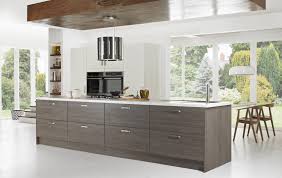 Modern light grey kitchen cabinet. Minnesota Howarth At Home