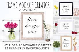 Frame Mockup Creator Bundle Frame Mockups Mockup Generator Free Psd Mockups Templates