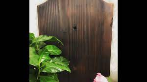 صبغ الخشب بطريقة الحرق طريقة يابانية للخشب tall cabinet storage decor storage cabinet