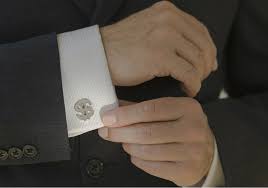 A single cuff wraps around the wrist, usually with a single button for fastening. Linked In Cufflink Club Horological Cufflinks