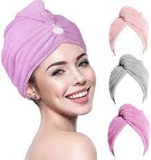 I am so overdue for colour, and i think it's putting me off writing about all things hair. Buy Rightwell Microfibre Hair Towel 3 Pack Hair Drying Towels Wrap Hair Turban Towel Super Absorbent Soft Fiber Belt Buckle Quick Drying Towel Perfect For Women Wet Long Hair Online In Turkey