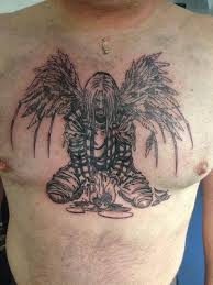 Kurt Cobain From The Cover Of The Graphic Novel Godspeed Chest Tattoo Marvel Tattoos Tattoos