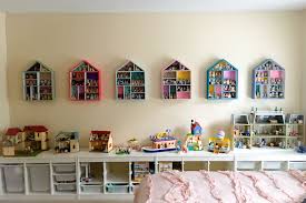 Calico Critters Sylvanian Families Wall Display Room Ideas Tiny Houses Shelves Kids Room Girls Ro Girl Toy Storage Storage Kids Room Girls Toy Organization