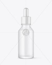 Frosted Glass Dropper Bottle Mockup In Bottle Mockups On Yellow Images Object Mockups