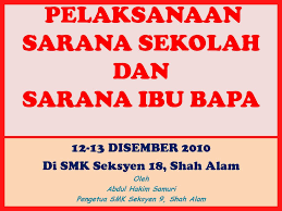 4 apr 2017 maksud sarana ibubapa ialah suatu alat untuk digunakan oleh ibubapa bagi membangunkan, memantap dan memperkasa penglibatan. Pelaksanaan Sarana Sekolah Dan Sarana Ibu Bapa Ppt Download