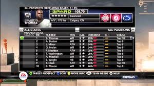 Easily the best way to enjoy ncaa football 12 comes from road to glory mode, where your player can go it locks up randomly. Ncaa Football 12 Tips How To Setup Your Recruit Board In Dynasty Youtube