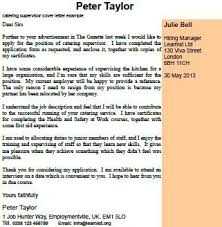 Home Covering Letters Catering Supervisor Cover Letter Example Manager