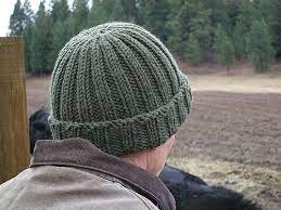 Handspun Ribbed Hat Pattern By Sarah Bradberry Hat Knitting Patterns Men Knit Hat For Men Knitted Hats
