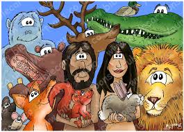 So how could adam have named all the animals in one day? Adam Names The Animals Coloring Pages