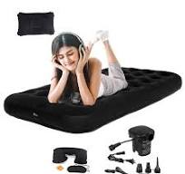 Amazon.com: Onirii Twin Size Single Camping Air Mattress Bed ...