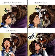 Belle And Beast Kiss Your Favorite Belle And Beast Adam Kiss Click For Bigger Image Belle And Beast Beauty And The Beast Art Beast
