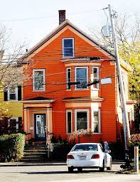 Orange House Orange House House Colors Exterior House Color