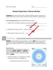 We did not find results for: Element Builder Gizmo Chemh Doc Pdf Name Date Student Exploration Element Builder Vocabulary Atom Atomic Number Electron Electron Dot Diagram Course Hero
