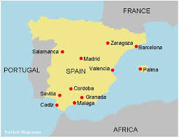 Click on any autonomous community in the following map of spain to learn more about them. Major Cities In Spain Map Cities And Towns Map