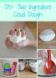 Only Two Ingredient Cloud Dough Science For Kids Preschool Crafts Fun Crafts For Kids