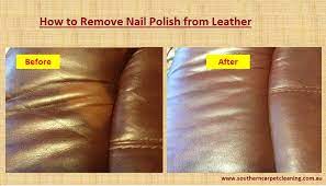 Quick and easy, remove easily with the pure essentials acetone free nail polish remover. Cleaning Tips How To Remove Nail Polish From Leather Southern Carpet Cleaning