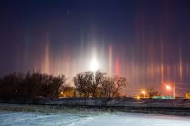 Light Pillars Natural Phenomena Storm Images Optical Phenomena