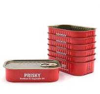 311# Recyclable Empty Food Grade Can Stackable Sauce Caviar Tuna Fish Tin  Can with Easy Open Lid