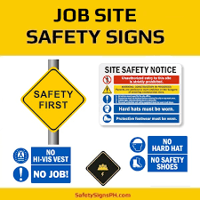 Shop for a site safety starts here sign, part of the extensive construction site signs range of health and safety signage for uk construction and building sites. Construction Safety Signs Safetysignsph Com Philippines