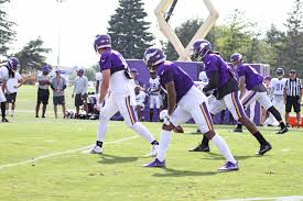 vikings release unofficial depth chart with few surprises