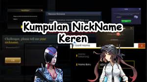 Rekomendasi ratusan nama tim keren yang bagus untuk nama squad mobile legends, guild free fire, clan pubg mobile, dll beserta di dalam sebuah game, misalnya mobile legends, free fire, pubg mobile dan lain sebagainya, nama guild atau clan sering. 1000 Nickname Keren Yang Bisa Kalian Pakai Di Game Favoritmu Gamebrott Com