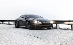 Black Chevrolet Coupe Car Aston Martin Matte Black Led Headlight Hd Wallpaper Wallpaper Flare