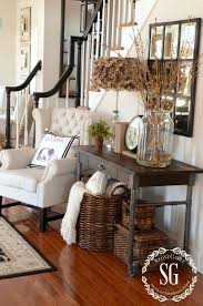 Make it different from other houses. Enchanting Farmhouse Entryway Decorations For Your Inspiration Hative