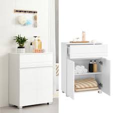 Badezimmer kommode, kleinanzeigen jetzt finden oder inserieren! Vasagle Badkommode Bbk140w01 Badezimmerschrank Sideboard Mit Schublade Badezimmer Flur 60 X 30 X 80 Cm Weiss Online Kaufen Otto