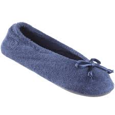 Isotoner women's space knit andrea slide slipper. Signature Women S Terry Ballerina Slippers Isotoner Com Usa