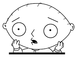 Stewie Is Not Believing In Family Guy Coloring Page Kids Play Color Family Guy Cartoon Coloring Pages Family Guy Stewie